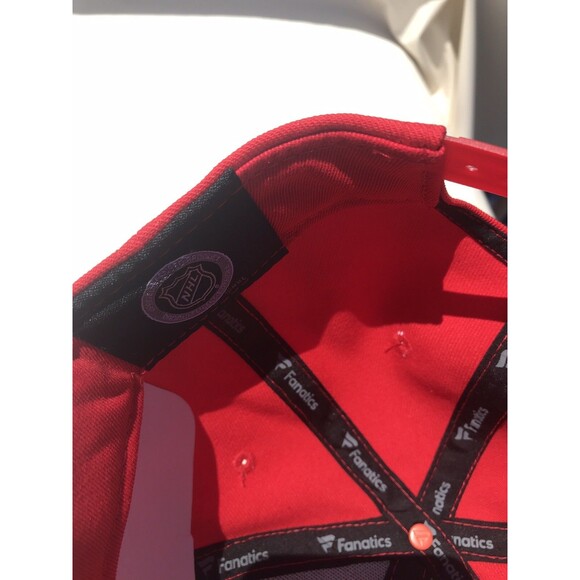 Fanatics NHL CHICAGO Blackhawks Red Men’s SnapBack - Picture 9 of 10